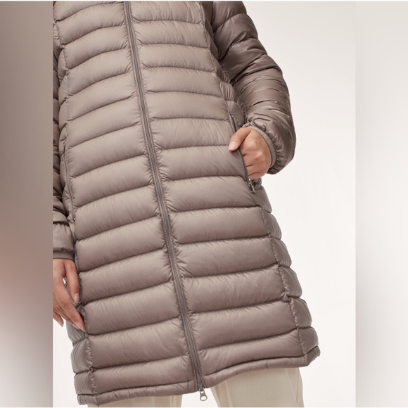 Aritzia Taupe Puffer Jacket - Picture 2 of 10